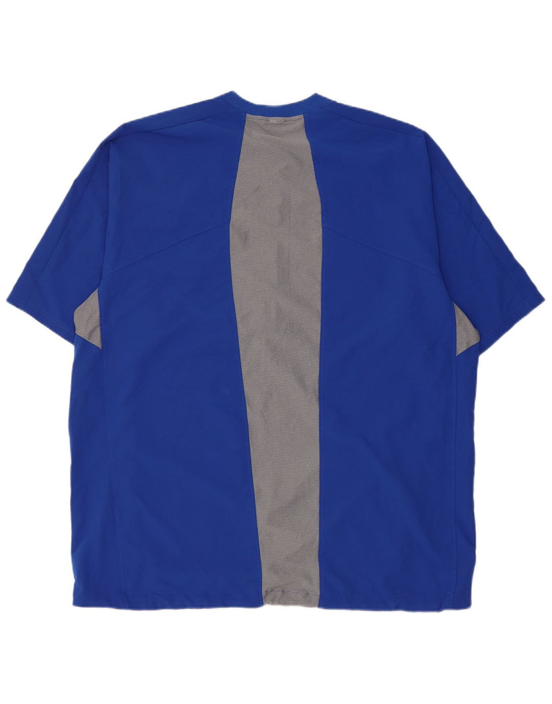Top da tuta pullover a maniche corte da donna New Balance UK 20 2XL Blu