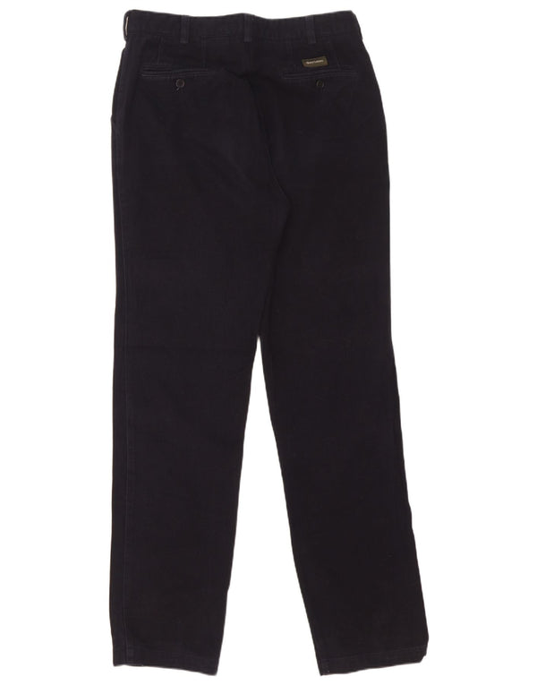 Pantaloni chino da uomo Henry Cottons IT 46 Small W30 L32 Cotone blu navy