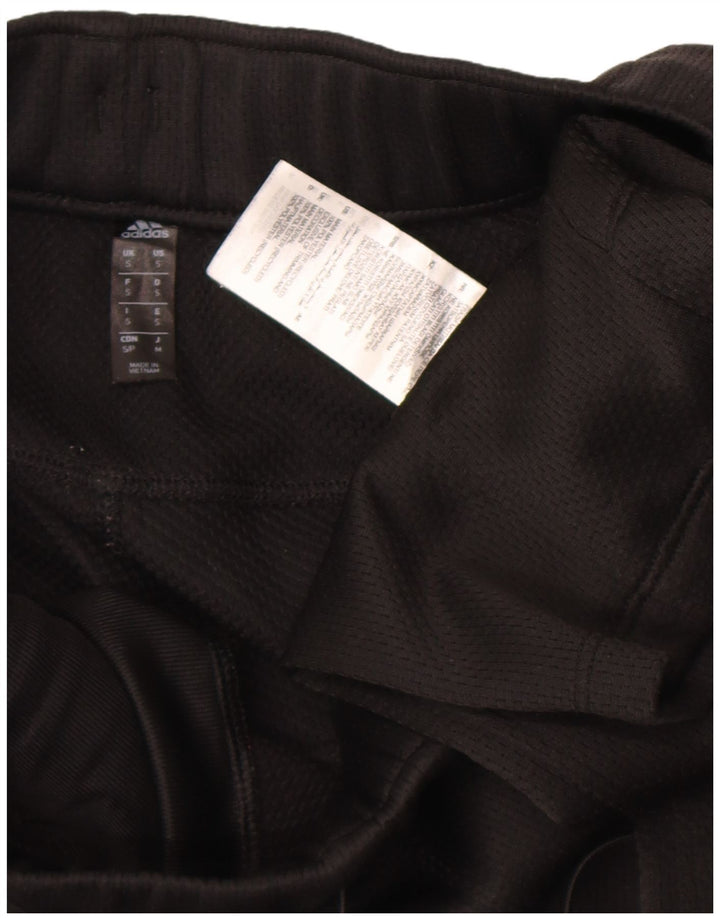 Pantaloni da tuta Adidas Aeroready da uomo piccoli in poliestere nero