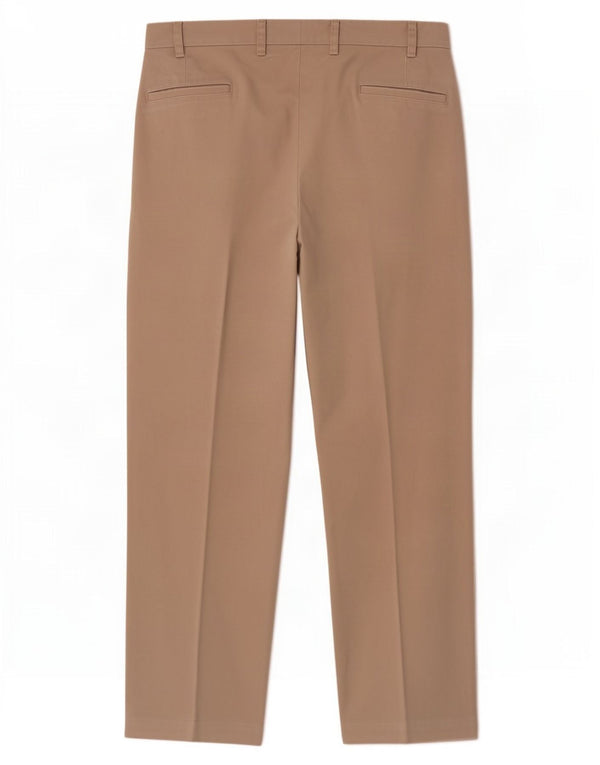 Pantaloni chino con pegging da uomo Orvis W36 L29 in cotone beige