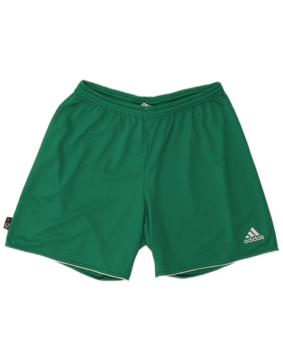 Pantaloncini sportivi Adidas Climalite da uomo di grandi dimensioni in poliestere verde