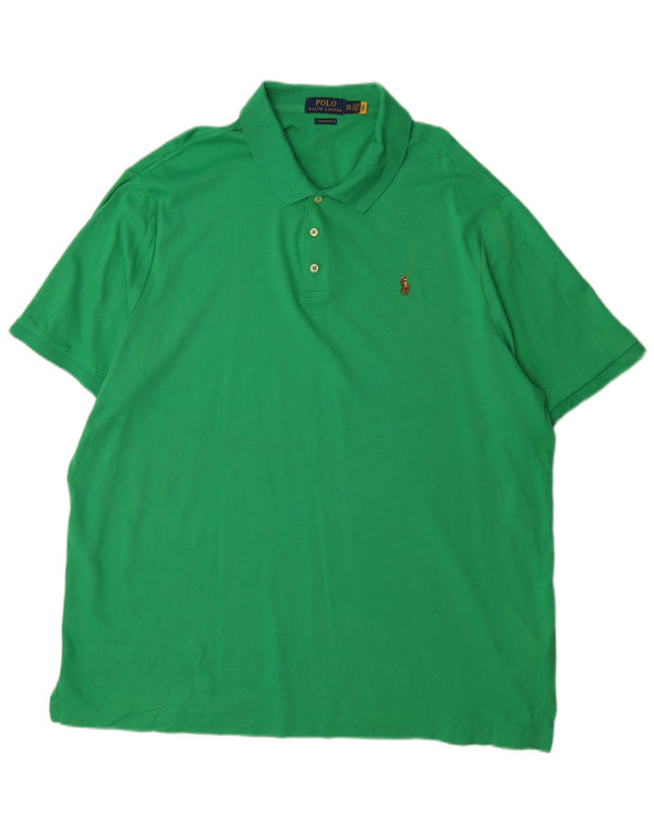 Polo Ralph Lauren da uomo vestibilità classica polo 2XL cotone verde