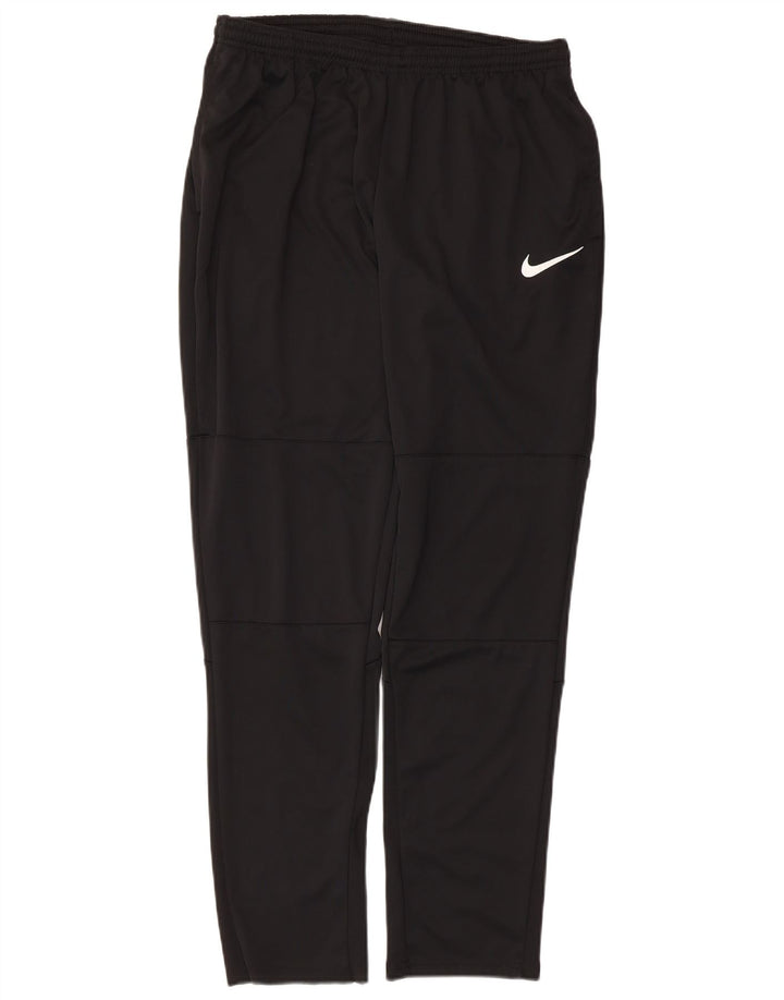 Pantaloni da tuta Nike Dri Fit da uomo, grandi, in poliestere nero