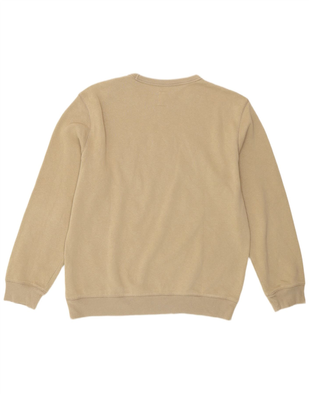 Felpa grafica da uomo Gap, maglione, cotone beige medio