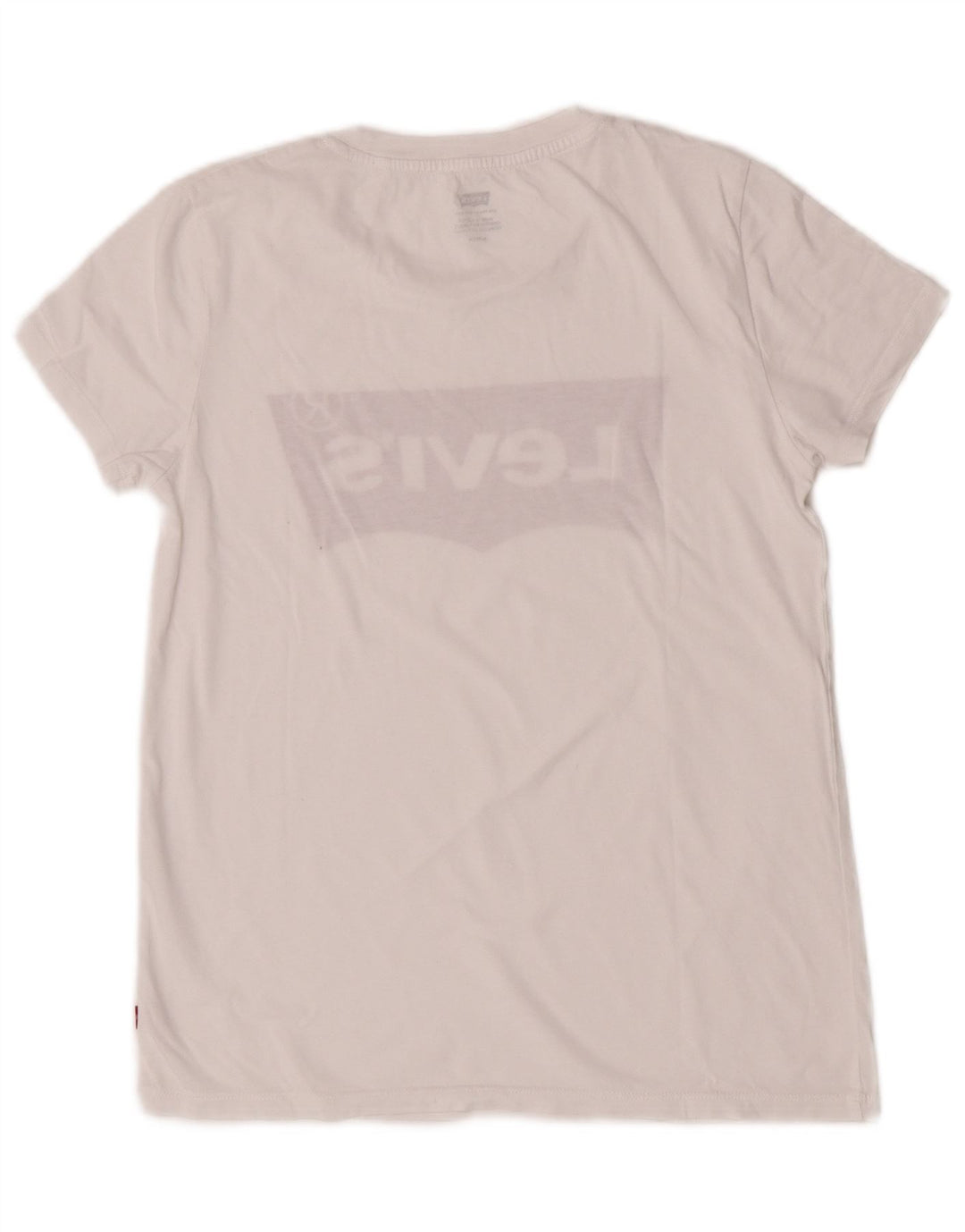 T-shirt grafica da donna Levi's Top UK 10 piccola bianca