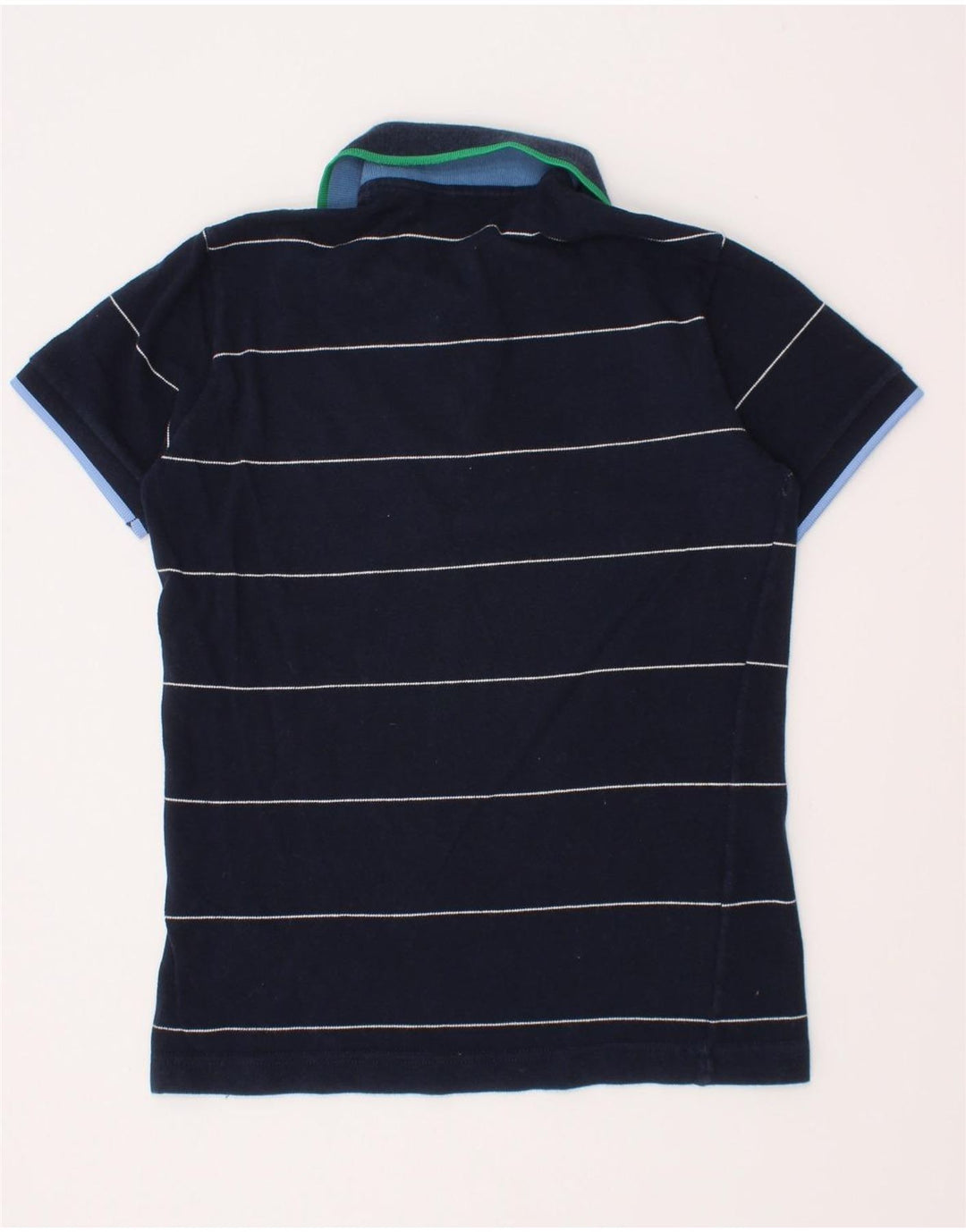 Polo Fred Perry da bambino, 7-8 anni, in cotone a righe blu navy