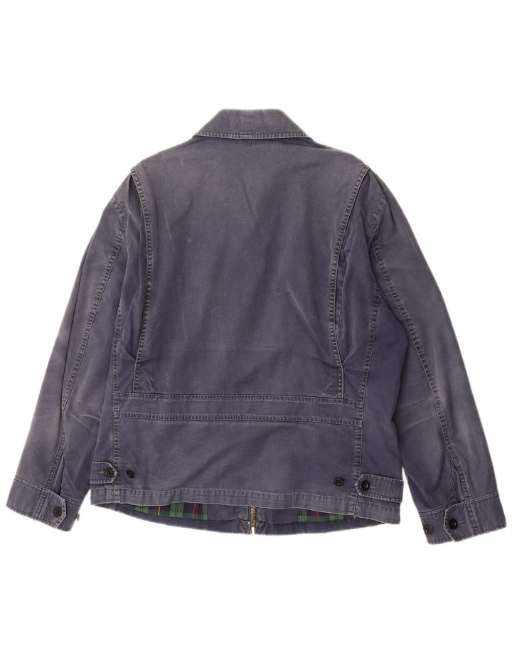 Giubbotto bomber da uomo Polo Ralph Lauren UK 40 grande cotone blu