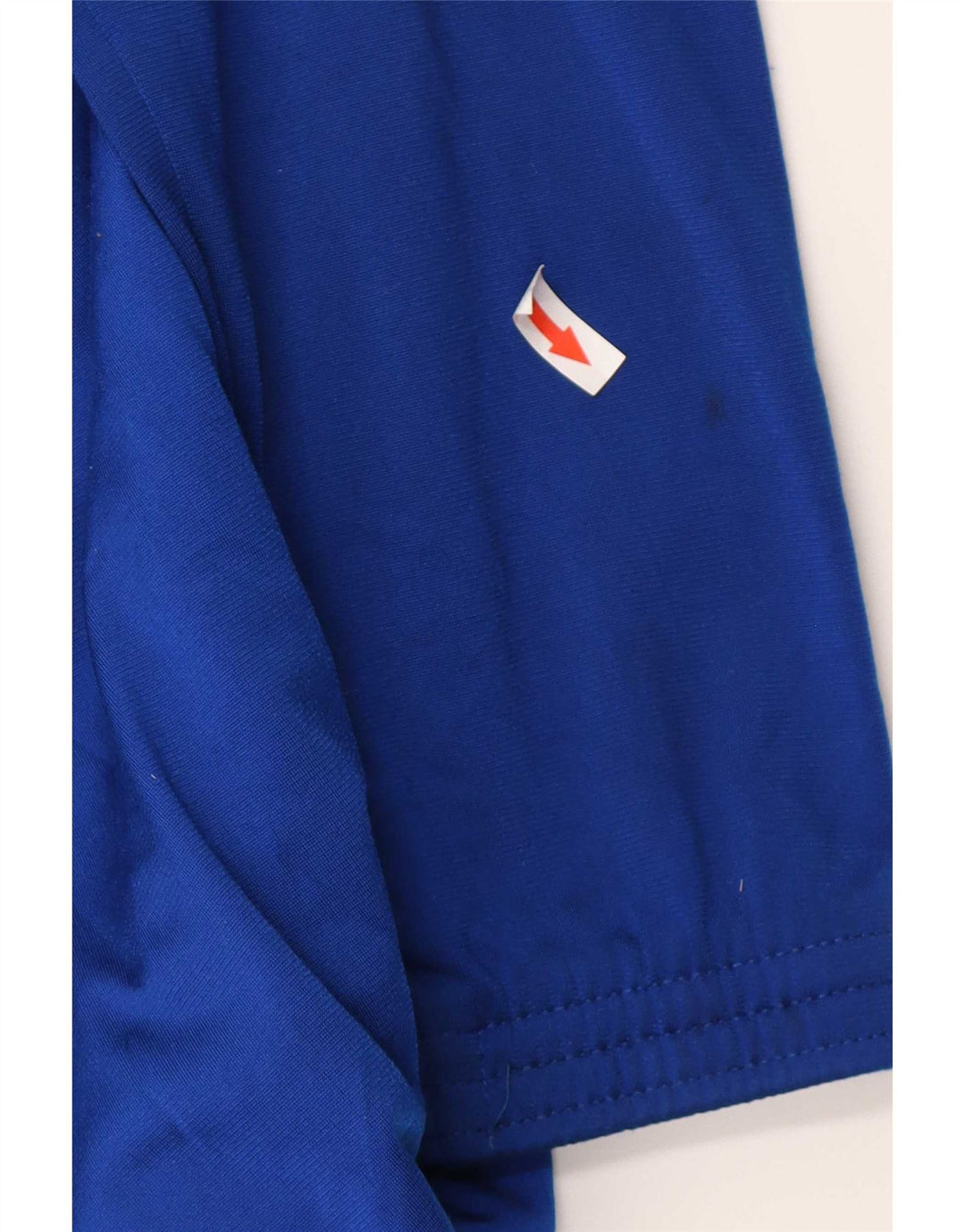 Giacca da tuta da uomo Adidas UK 40/42 Poliestere color block blu medio