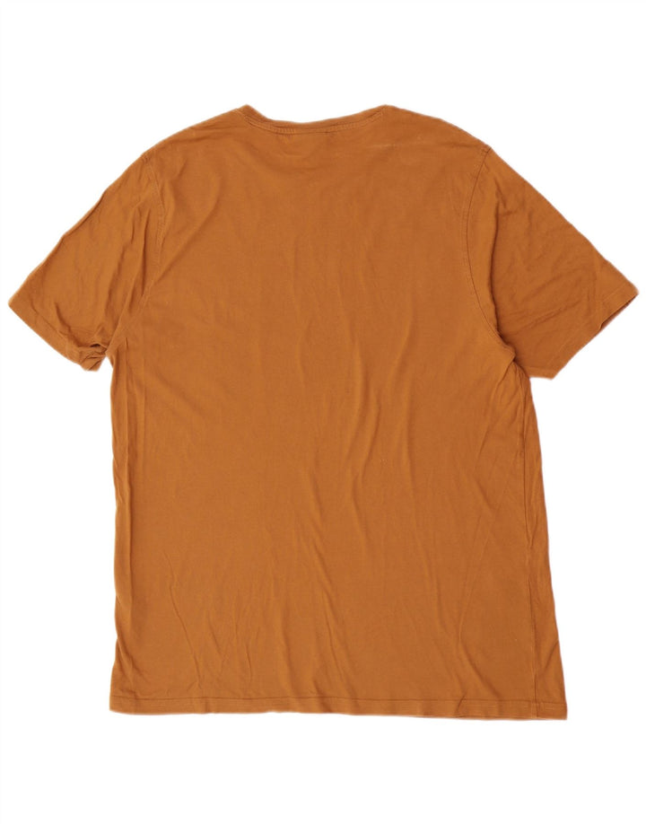 T-shirt grafica da donna Ellesse Top 2XL cotone marrone