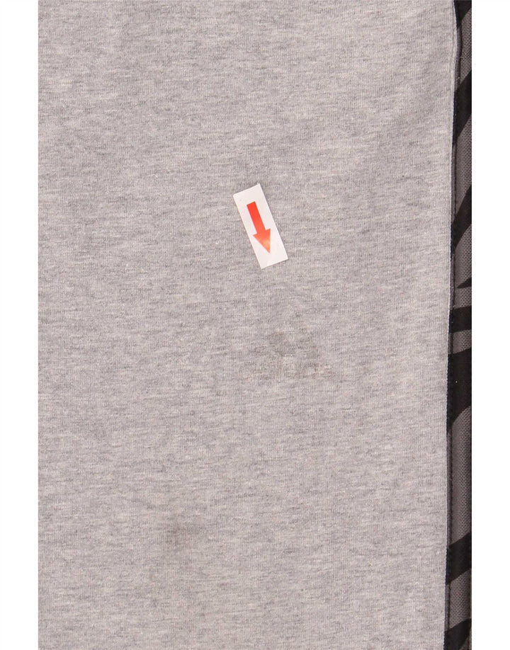 Leggings Adidas Donna UK 16/18 Grande Cotone Grigio