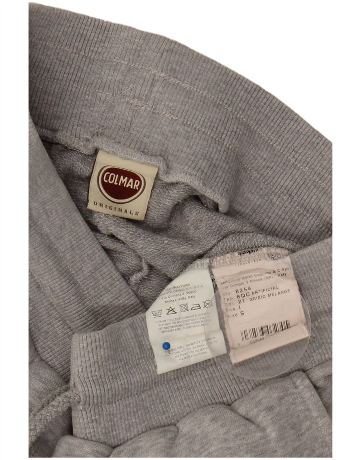 Pantaloni da tuta da uomo Colmar Joggers piccoli in cotone chiazzato grigio