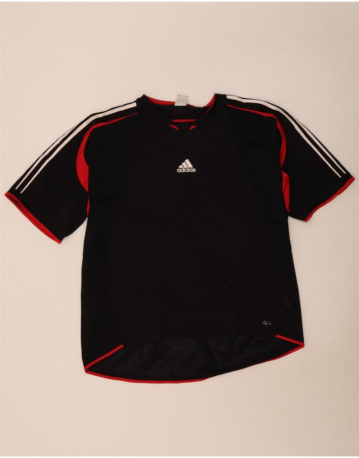 T-shirt ADIDAS da uomo Climacool 2XL Poliestere color block nero