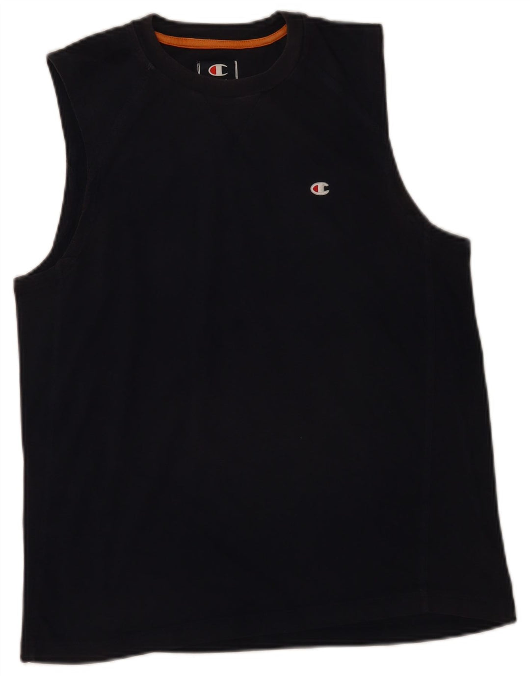 Canotta da uomo Champion in cotone medio blu navy