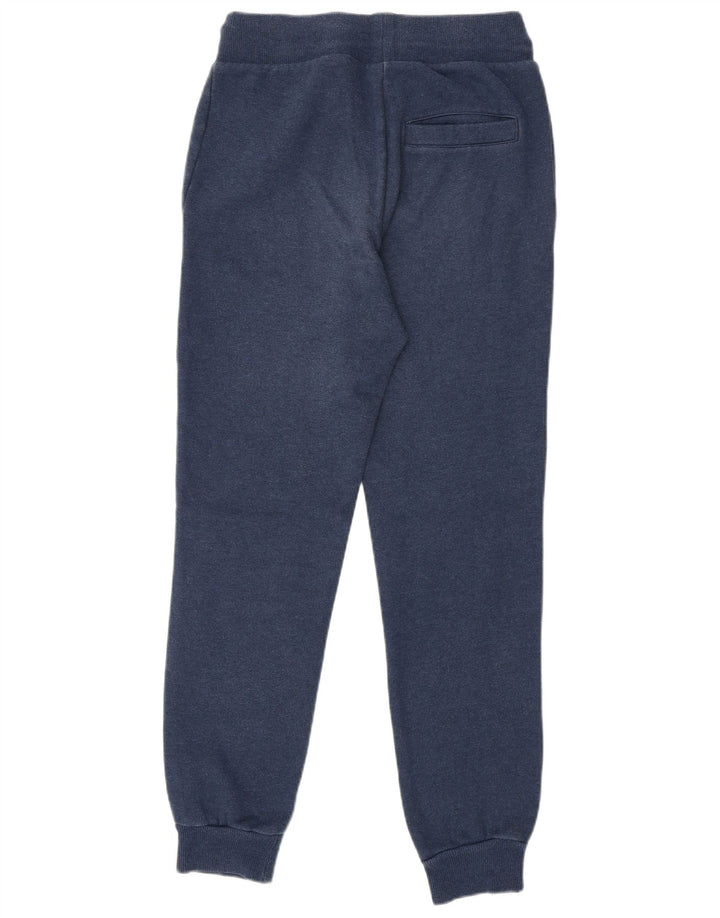 Pantaloni da tuta da donna Adidas Joggers UK 8 Small Blu Navy Cotone