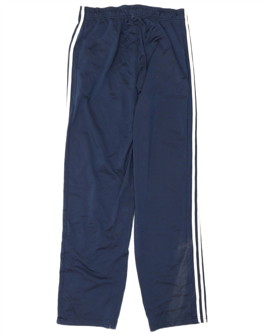 Pantaloni da tuta da uomo Adidas medi in poliestere blu navy