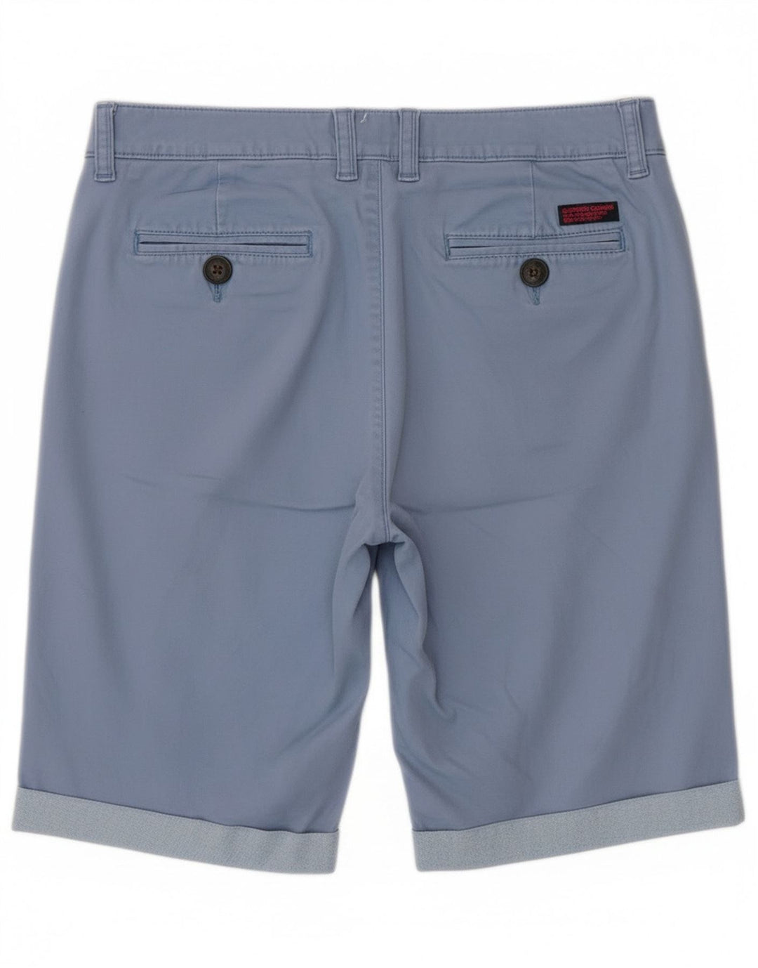 Pantaloncini chino da uomo Superdry XS W30 in cotone blu