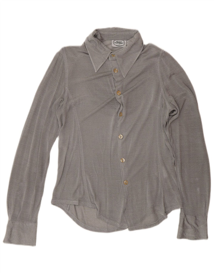 Camicia da donna Swish UK 14 grande argento