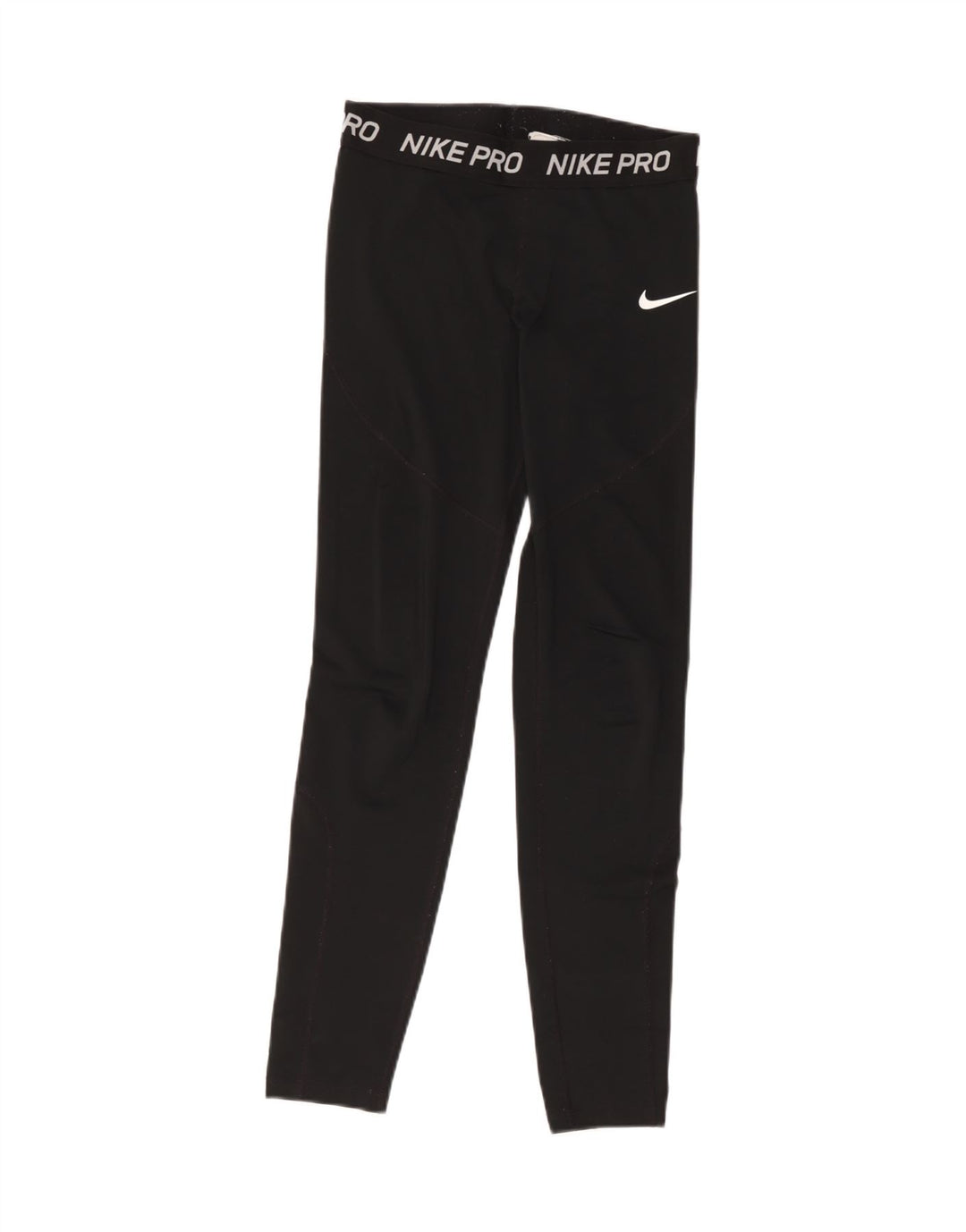 Leggings grafici da donna Nike UK 10 piccoli poliestere nero