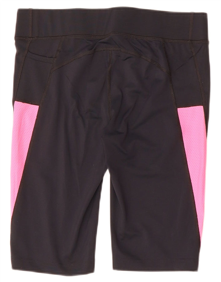 Pantaloncini sportivi da donna FILA UK 10 Small Nero Poliestere color block