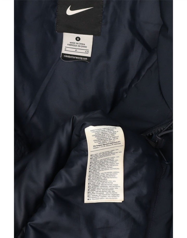 Giacca a vento da uomo NIKE UK 36 Small poliestere blu navy