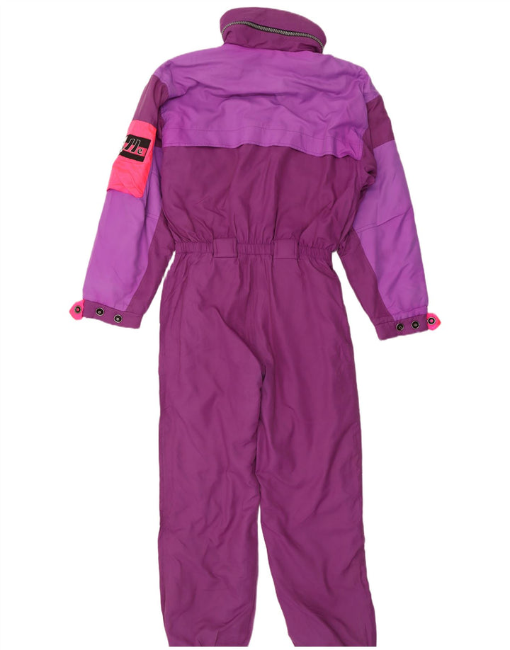 Tuta da sci da donna Colle UK 12 color block viola medio