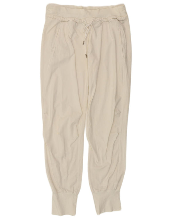 Pantaloni da tuta Champion da donna Heritage Fit Joggers UK 14 Large Bianco