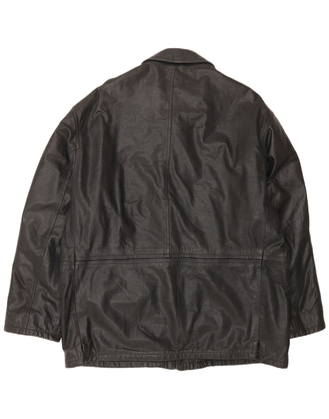 Giacca in Pelle Uomo Conbipel IT 56 2XL Pelle Nera