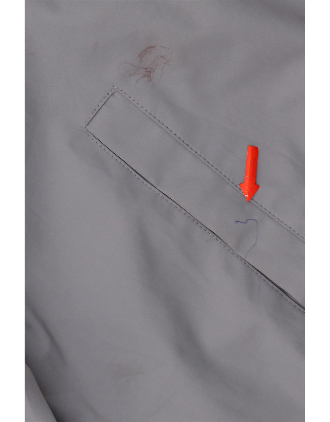 Giubbotto bomber da uomo Zara UK 38 Poliestere grigio medio