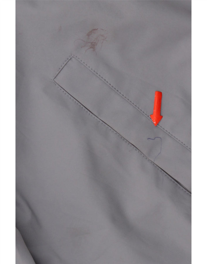 Giubbotto bomber da uomo Zara UK 38 Poliestere grigio medio