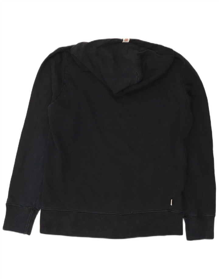 Maglione con cappuccio da uomo Franklin Marshall grande in cotone nero
