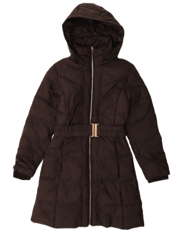 Cappotto imbottito con cappuccio per bambina Guess 15-16 anni in poliestere nero