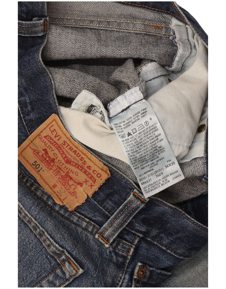 Levi's Uomo 501 Jeans dritti W36 L27 Cotone Blu