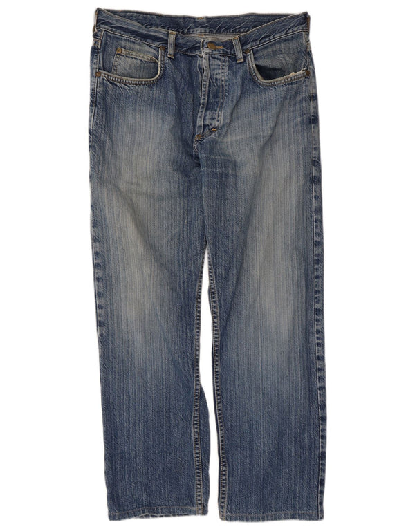 Jeans dritti da uomo Lee Seattle W34 L27 cotone blu