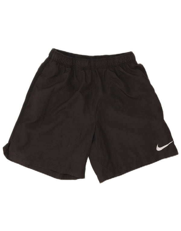 Pantaloncini sportivi Nike da donna Dri Fit UK 12 medio nero poliestere
