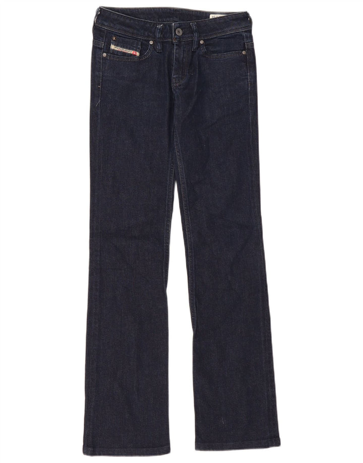 Jeans da donna Diesel BEBEL Bootcut W25 L30 cotone blu navy