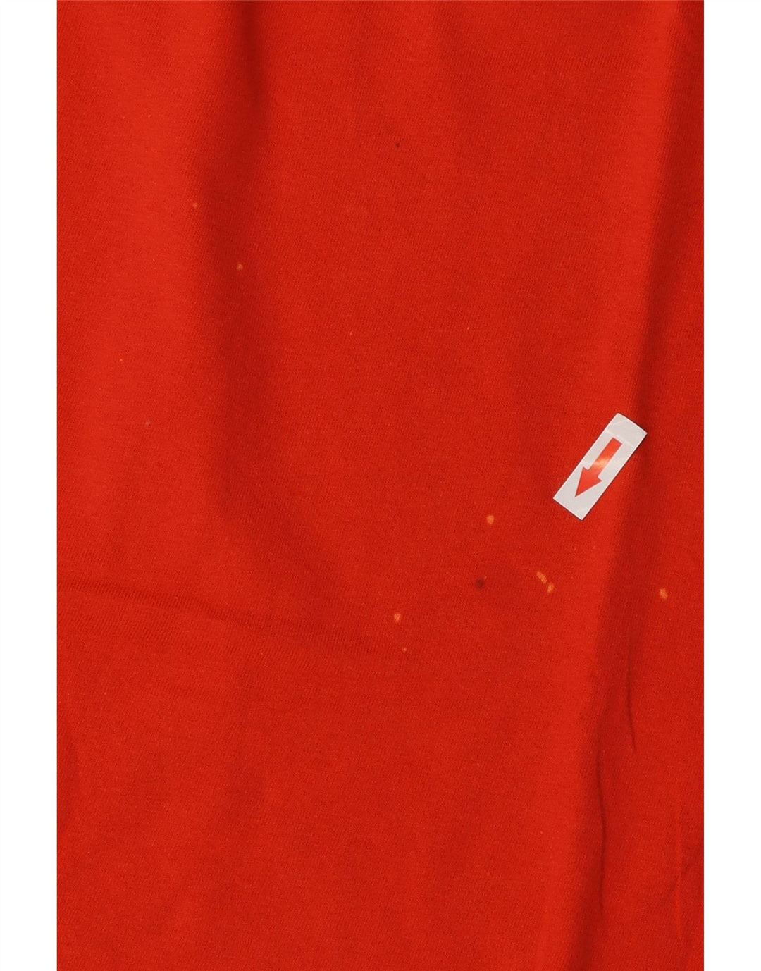 T-shirt grafica da uomo Benetton Top Large arancione