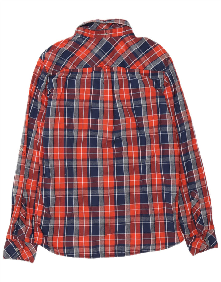 Camicia da uomo Berghaus a quadri rossi grandi in poliammide