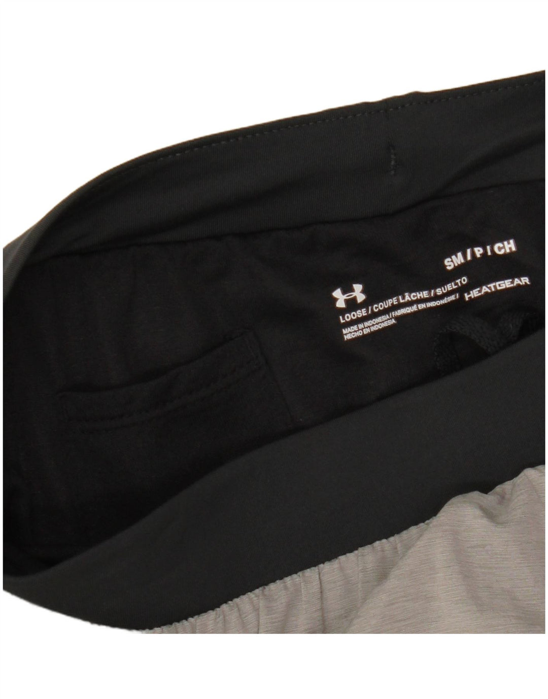 Pantaloncini sportivi da uomo UNDER ARMOUR Heat Gear Small Grey Colourblock