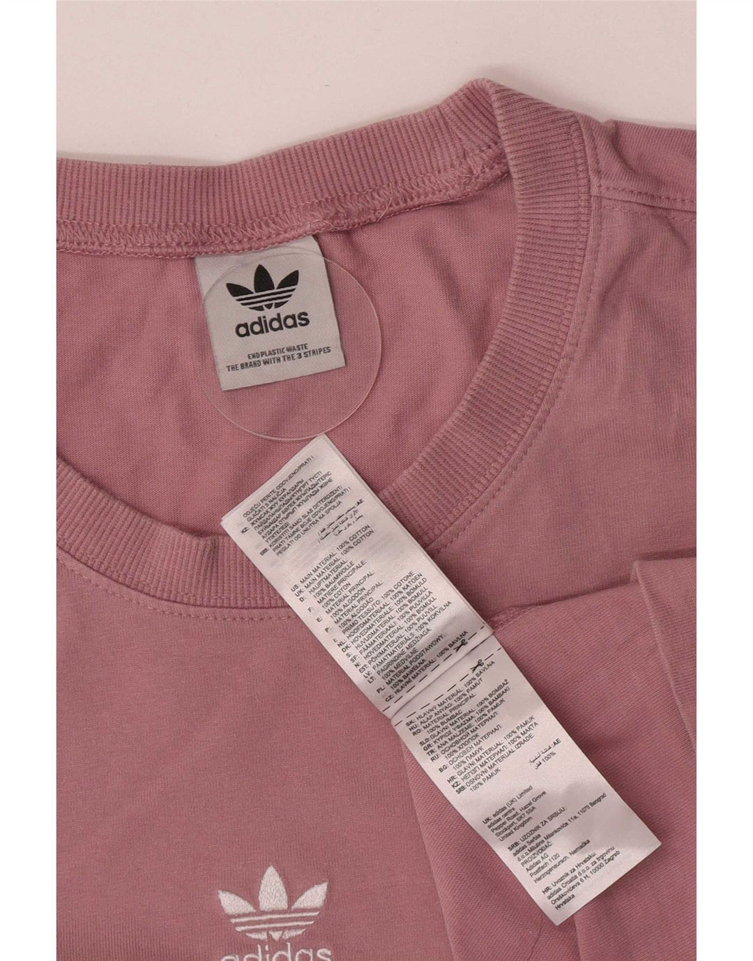 T-shirt da uomo Adidas Top 2XL cotone rosa