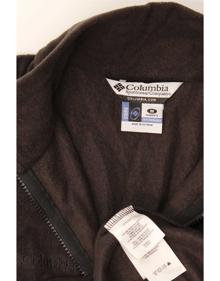 Giacca in pile da donna Columbia UK 14 Medium Black Poliestere Sports