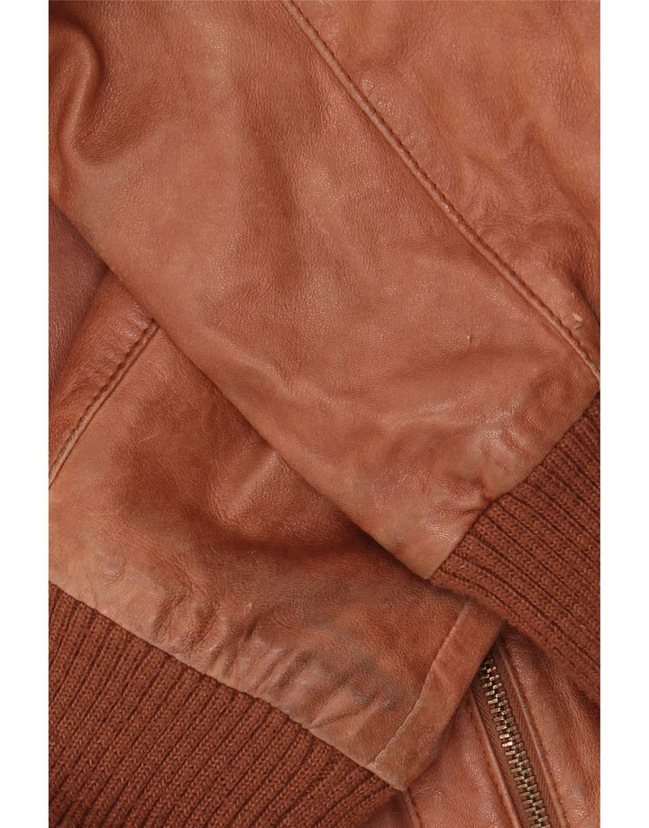 Giacca In Pelle Uomo Conbipel IT 50 Large Marrone