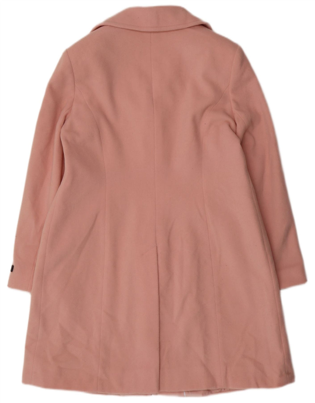 Cappotto da donna Marks & Spencer UK 16 grande lana rosa