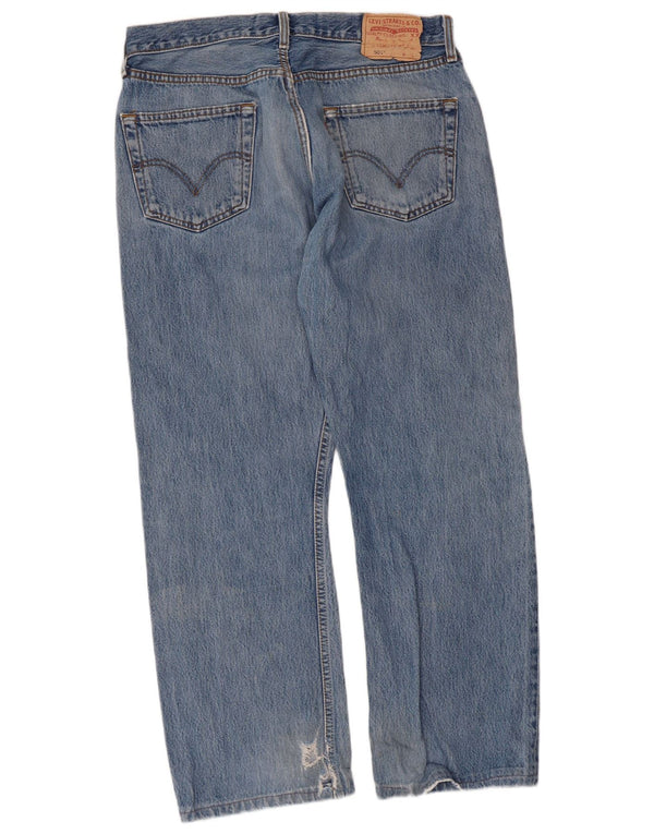 Levi's Uomo 501 Jeans dritti W34 L27 Cotone Blu