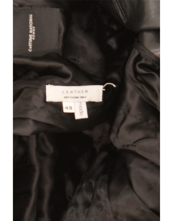 Costume National Giacca Doppiopetto Uomo IT 48 Media Nera