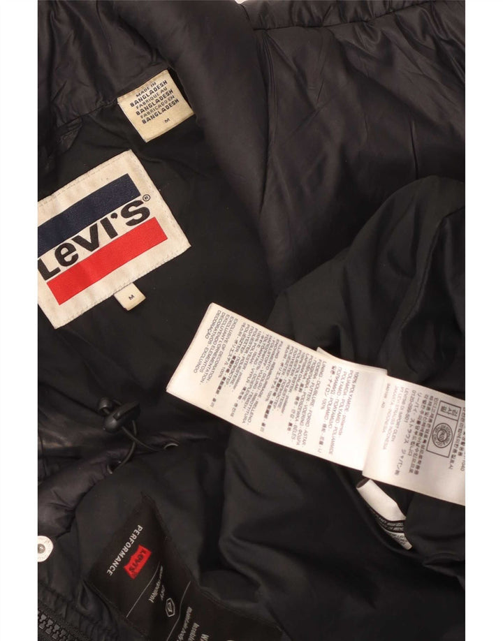 Giacca imbottita da uomo Levi's UK 38 media nera in poliammide