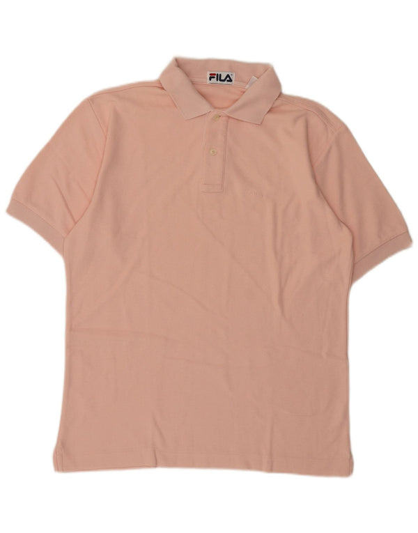 Polo Uomo Fila IT 46 Small Rosa Cotone