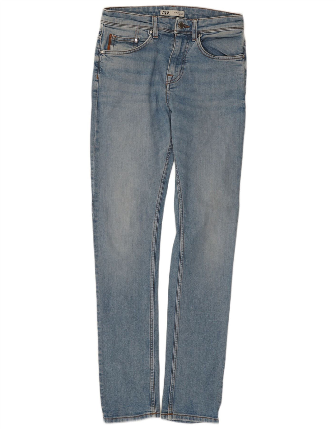 Jeans skinny da uomo Zara EU 38 Small W30 L31 Blu