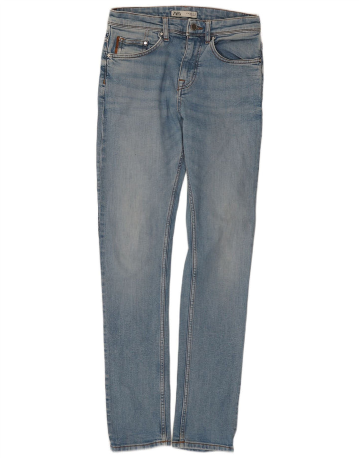 Jeans skinny da uomo Zara EU 38 Small W30 L31 Blu