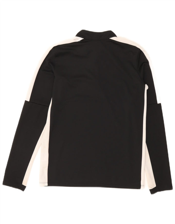 Maglia Nike da bambino Dri Fit a maniche lunghe 6-7 anni Large Black Colourblock