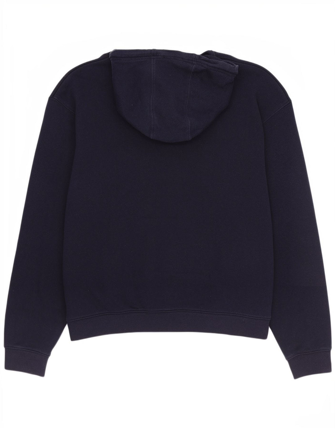 Maglione con cappuccio grafico da uomo Fila in cotone blu navy medio